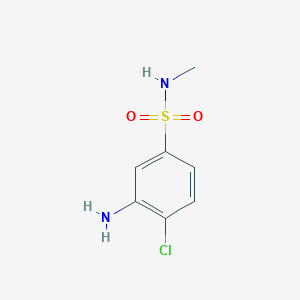 3-Amino-4-chloro-N-methylbenzenesulfonamide