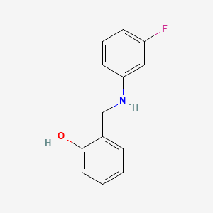 2-{[(3-Fluorophenyl)amino]methyl}phenol