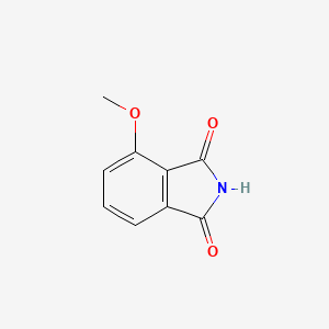 molecular formula C9H7NO3 B3136459 4-甲氧基异吲哚啉-1,3-二酮 CAS No. 41709-83-5