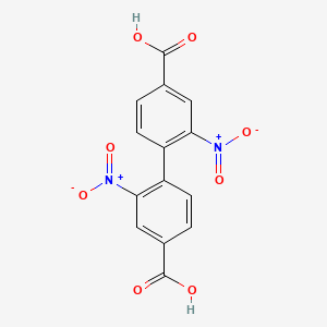 (1,1'-Biphenyl)-4,4'-dicarboxylic acid, 2,2'-dinitro-