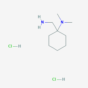 (1-Aminomethyl-cyclohexyl)-dimethyl-amine dihydrochloride