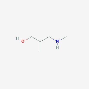 molecular formula C5H13NO B3136659 2-甲基-3-(甲基氨基)丙醇 CAS No. 42142-56-3