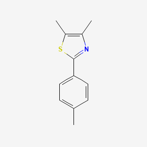 2-(4-Methylphenyl)-4,5-dimethylthiazole