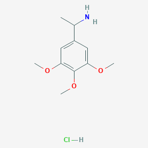 1-(3,4,5-Trimethoxy-phenyl)-ethylamine hydrochloride