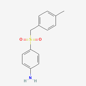 4-[(4-Methylphenyl)methanesulfonyl]aniline