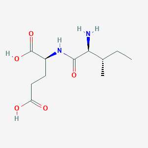 molecular formula C11H20N2O5 B3136772 H-Ile-glu-OH CAS No. 42516-53-0