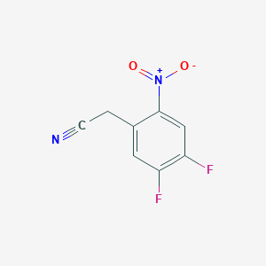 2-(4,5-Difluoro-2-nitrophenyl)acetonitrile