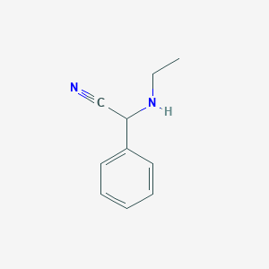 2-(Ethylamino)-2-phenyl-acetonitrile