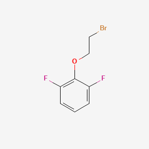 molecular formula C8H7BrF2O B3136844 2-(2-Bromoethoxy)-1,3-difluorobenzene CAS No. 426842-96-8