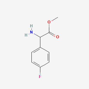 Methyl 2-amino-2-(4-fluorophenyl)acetate