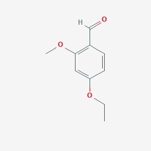 molecular formula C10H12O3 B3136960 4-乙氧基-2-甲氧基苯甲醛 CAS No. 42924-32-3