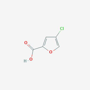 molecular formula C5H3ClO3 B3137002 4-Chlorofuran-2-carboxylic acid CAS No. 4303-17-7