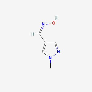 (NZ)-N-[(1-methylpyrazol-4-yl)methylidene]hydroxylamine