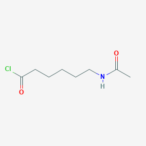 molecular formula C8H14ClNO2 B3137080 6-乙酰氨基己酰氯 CAS No. 43218-41-3