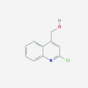 molecular formula C10H8ClNO B3137087 (2-氯喹啉-4-基)甲醇 CAS No. 432518-08-6