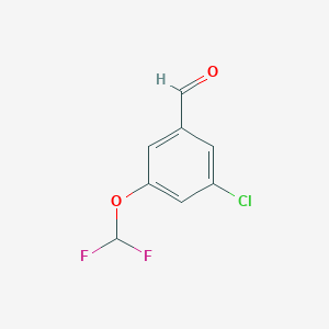 3-Chloro-5-(difluoromethoxy)benzaldehyde