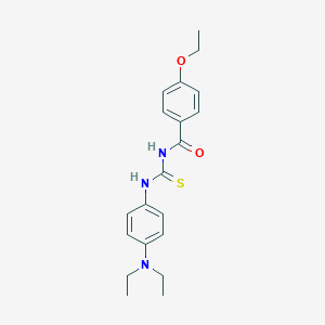 N-{[4-(diethylamino)phenyl]carbamothioyl}-4-ethoxybenzamide