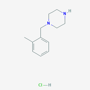 molecular formula C12H19ClN2 B3137164 1-(2-Methylbenzyl)piperazine hydrochloride CAS No. 435345-16-7