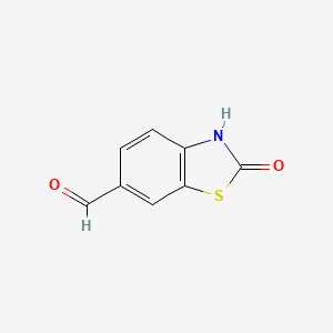 2-Oxo-2,3-dihydro-1,3-benzothiazole-6-carbaldehyde