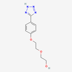 2-{2-[4-(1H-1,2,3,4-tetraazol-5-yl)phenoxy]ethoxy}-1-ethanol