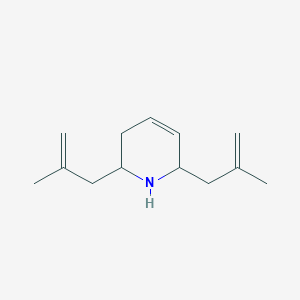 molecular formula C13H21N B3137718 2,6-Bis-(2-methyl-allyl)-1,2,3,6-tetrahydro-pyridine CAS No. 439125-79-8