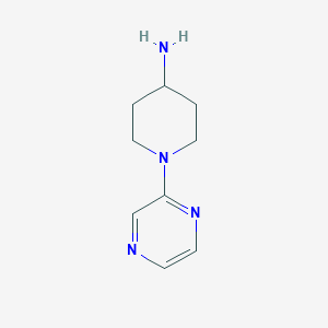 1-Pyrazin-2-ylpiperidin-4-amine