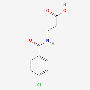 3-[(4-chlorobenzoyl)amino]propanoic Acid