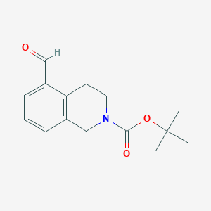 Tert-butyl 5-formyl-1,2,3,4-tetrahydroisoquinoline-2-carboxylate