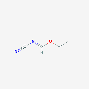 molecular formula C4H6N2O B3137844 Ethyl cyanoimidoformate CAS No. 4428-98-2