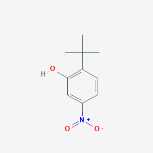 molecular formula C10H13NO3 B3137848 2-Tert-butyl-5-nitrophenol CAS No. 442847-11-2