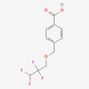 4-[(2,2,3,3-Tetrafluoropropoxy)methyl]benzoic acid