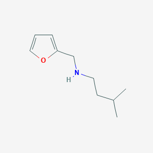 N-(2-furylmethyl)-N-(3-methylbutyl)amine