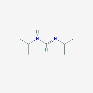 molecular formula C7H16N2 B3138167 N,N'-Bis(1-methylethyl)methanimidamide CAS No. 44843-38-1