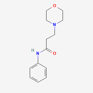 3-morpholin-4-yl-N-phenylpropanamide