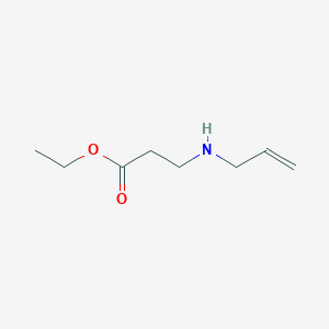 molecular formula C8H15NO2 B3138243 3-(烯丙基氨基)丙酸乙酯 CAS No. 44981-87-5
