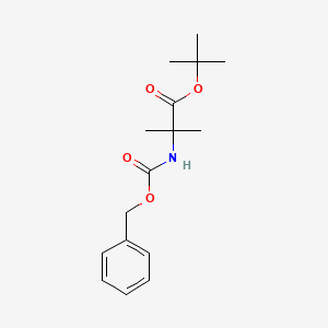 Tert-butyl 2-(benzyloxycarbonylamino)-2-methylpropanoate