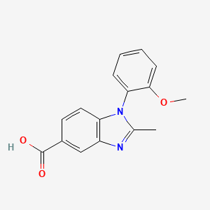 1-(2-methoxyphenyl)-2-methyl-1H-benzimidazole-5-carboxylic acid