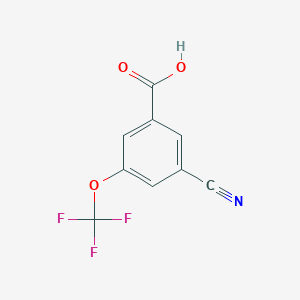 3-Cyano-5-(trifluoromethoxy)benzoic acid