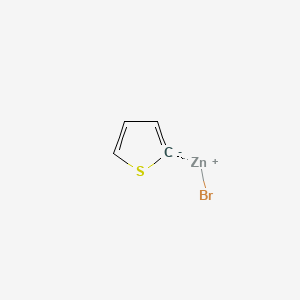 molecular formula C4H3BrSZn B3138406 溴-2-噻吩基锌 CAS No. 45438-80-0