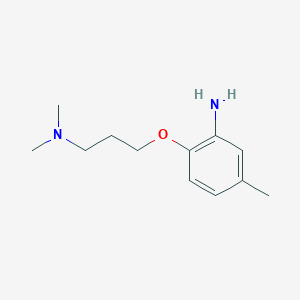 N-[3-(2-Amino-4-methylphenoxy)propyl]-N,N-dimethylamine