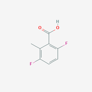 molecular formula C8H6F2O2 B3138528 3,6-二氟-2-甲基苯甲酸 CAS No. 459836-92-1