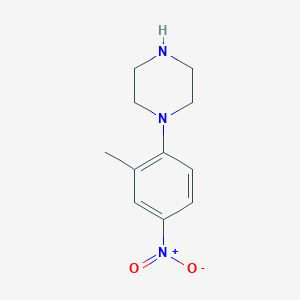 B3138589 1-(2-Methyl-4-nitrophenyl)piperazine CAS No. 461664-02-8