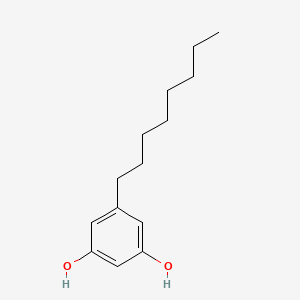 molecular formula C14H22O2 B3138716 5-辛基间苯二酚 CAS No. 46733-28-2