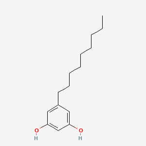 molecular formula C15H24O2 B3138751 5-Nonylresorcinol CAS No. 46834-36-0
