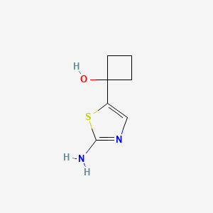 1-(2-Amino-thiazol-5-yl)cyclobutanol