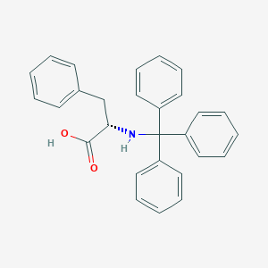 molecular formula C28H25NO2 B3139093 Trt-Phe-OH CAS No. 47672-25-3