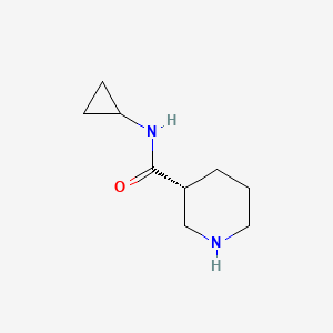 (3r)-n-Cyclopropylpiperidine-3-carboxamide