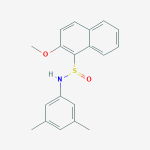 N-(3,5-dimethylphenyl)-2-methoxy-1-naphthalenesulfinamide