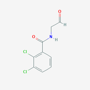 molecular formula C9H7Cl2NO2 B3139451 2,3-二氯-N-(2-氧代-乙基)-苯甲酰胺 CAS No. 477772-56-8