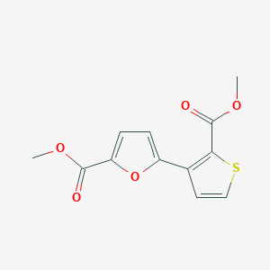 Methyl5-(2-(methoxycarbonyl)-3-thienyl)-2-furoate